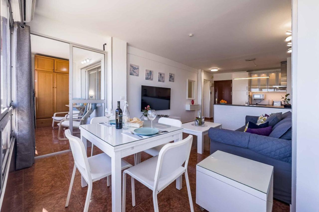 Apartamento Acogedor, Terraza, Piscina Y Mar Benalmádena Exterior foto